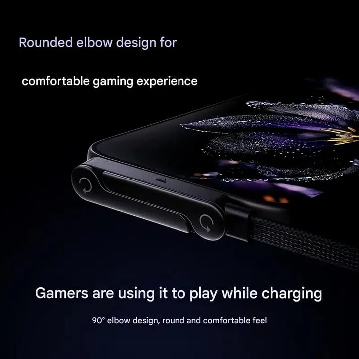 ⚡🔥 2-in-1 Invisible Holder Charger Cable - 240W Fast Charging Cord with Built-In Phone Stand