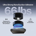 🚧 Heavy-Duty Vacuum Phone Mount | 📳Stable On Rough Terrain | Universal For All iPhone & Android📱