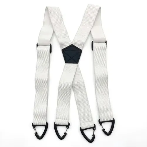 💪Industrial Men Work Suspenders | No Gut Squeezing | Anti-Slip Firm Hold | Prevent Plumber's Crack | Fit All Pants