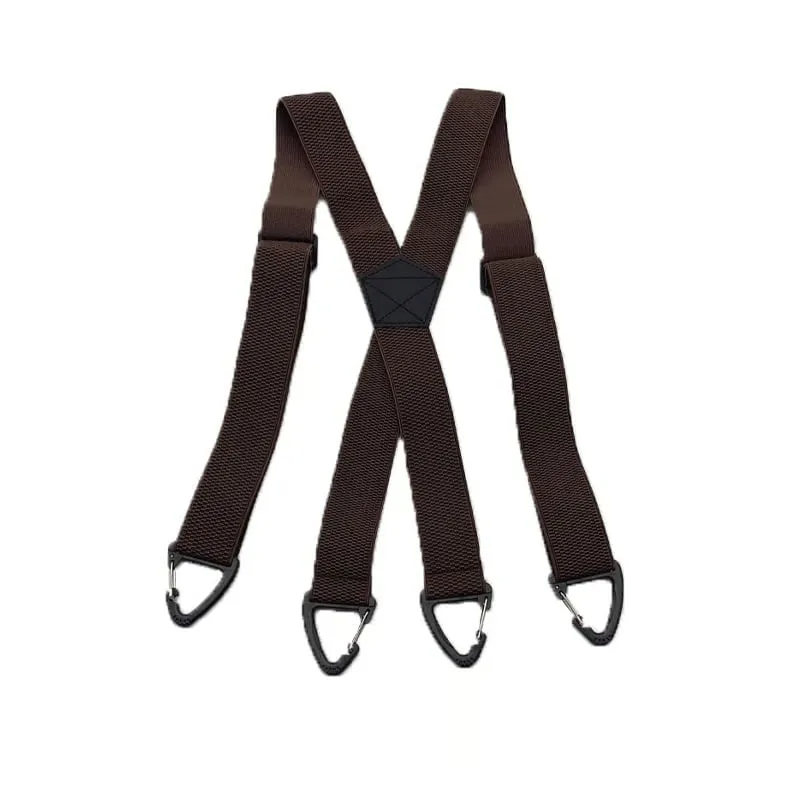 💪Industrial Men Work Suspenders | No Gut Squeezing | Anti-Slip Firm Hold | Prevent Plumber's Crack | Fit All Pants